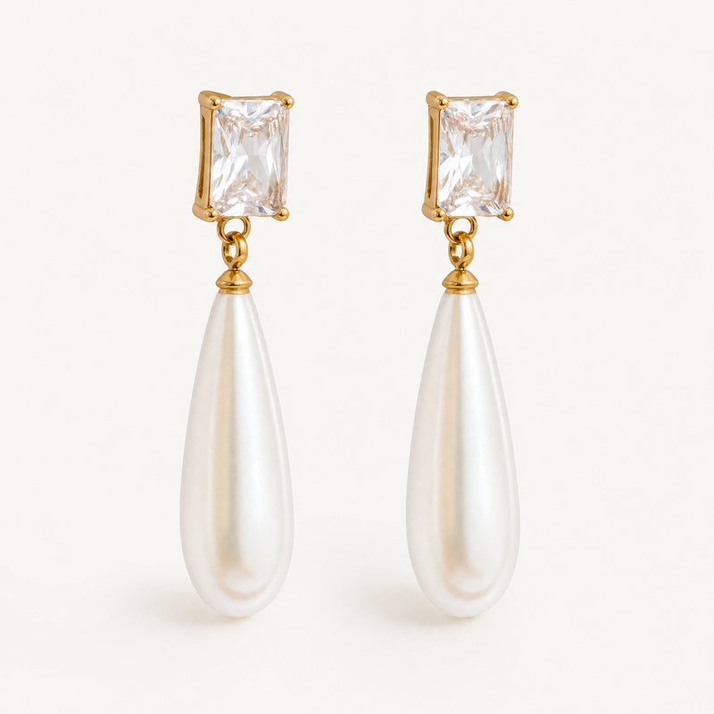 Pearl Drop Earrings