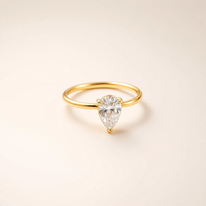 Larme d'Or Ring — 18k Gold Plated