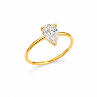 Larme d'Or Ring — 18k Gold Plated