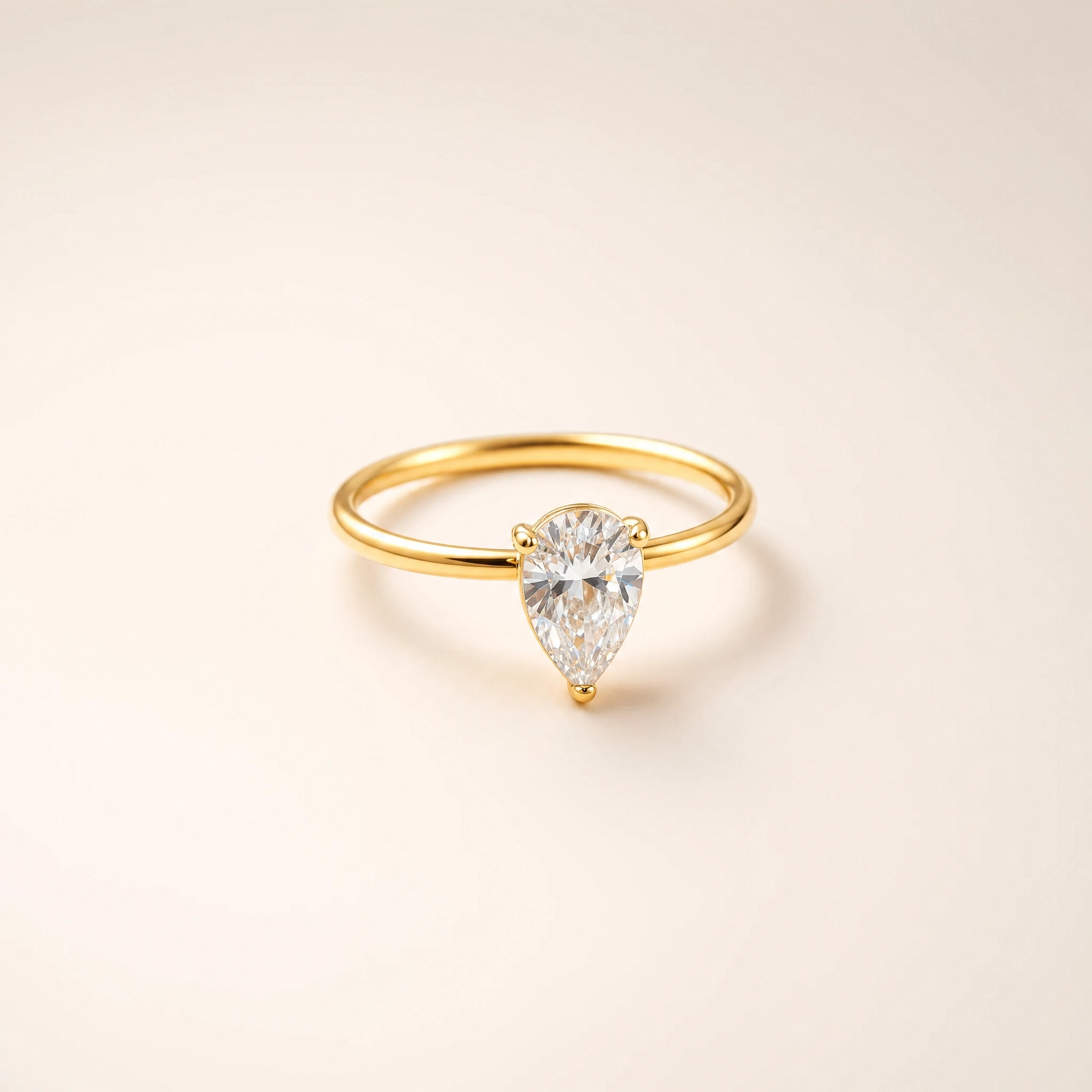 Larme d'Or Ring — 18k Gold Plated