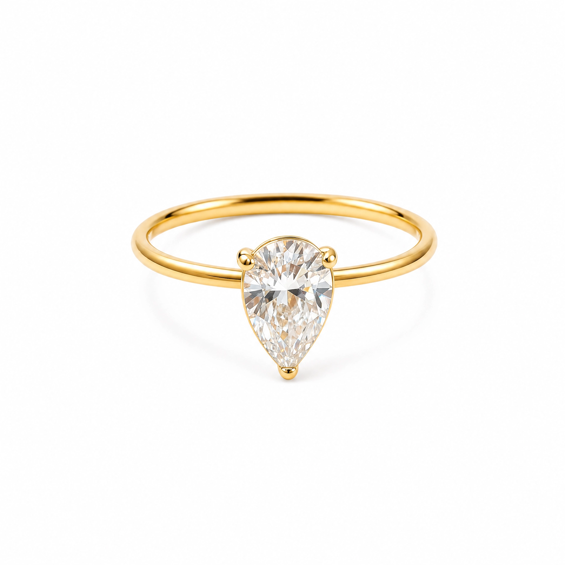 Larme d'Or Ring — 18k Gold Plated