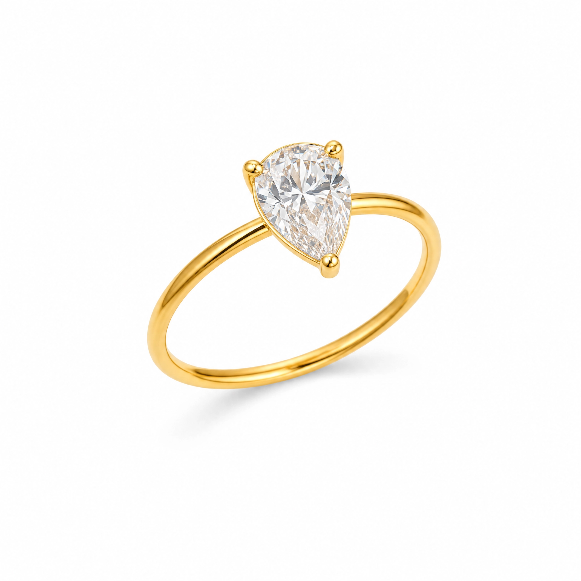 Larme d'Or Ring — 18k Gold Plated